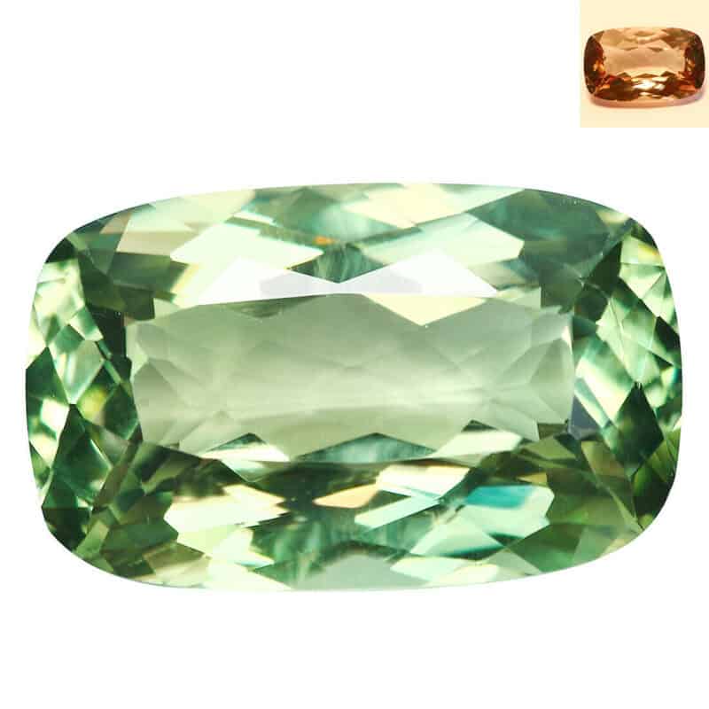 10.26 CT NARAVNI SULTANIT NATURAL COLOR CHANGE DIAPORE GIA 1 10.26 CT NARAVNI SULTANIT